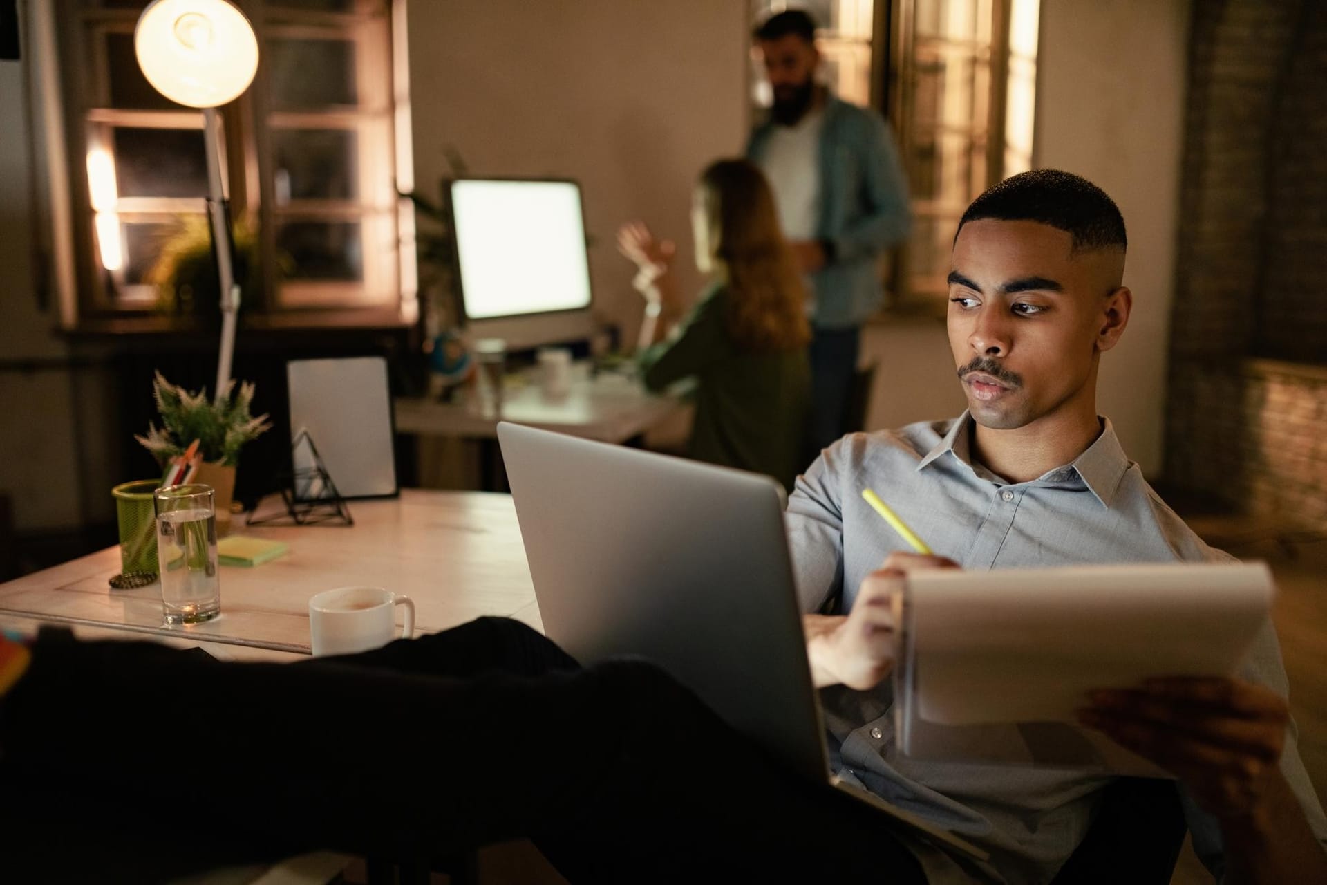 Mobile game idea review workspace
